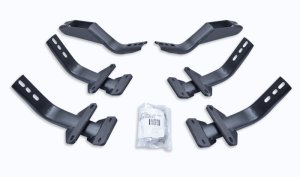 Ford F-150 Side Step Mounting Brackets - Go Rhino - OE Xtreme - `15-`20